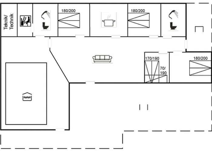 Feriehus Thordo - 2-4km From The Sea By Interhome Vesterhede